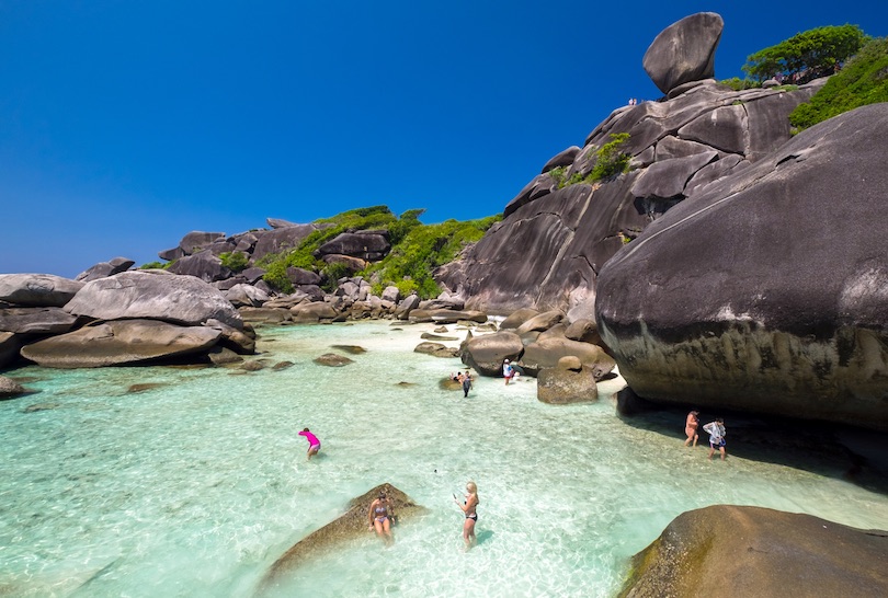 îles Similan en Thaïlande du sud